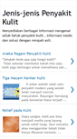 Mobile Screenshot of jenisjenispenyakitkulit.blogspot.com