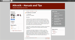 Desktop Screenshot of learnmikrotik.blogspot.com