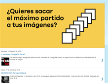 Tablet Screenshot of documentacionfotografica.blogspot.com