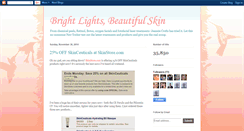Desktop Screenshot of brightlightsbeautifulskin.blogspot.com