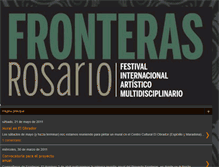 Tablet Screenshot of fronterasrosario.blogspot.com