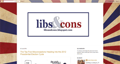 Desktop Screenshot of libsandcons.blogspot.com