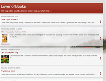 Tablet Screenshot of lvrofbooks.blogspot.com