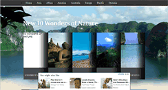 Desktop Screenshot of new10wonders.blogspot.com