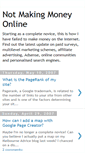 Mobile Screenshot of notearningmoneyonline.blogspot.com