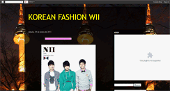 Desktop Screenshot of koreanfashion21.blogspot.com