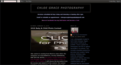 Desktop Screenshot of chloegracephotography.blogspot.com