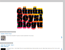 Tablet Screenshot of gununseysi.blogspot.com
