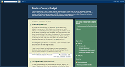 Desktop Screenshot of fairfaxcountybudget.blogspot.com