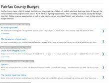 Tablet Screenshot of fairfaxcountybudget.blogspot.com