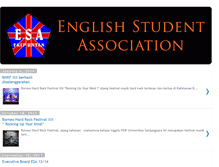 Tablet Screenshot of englishstudentassociation.blogspot.com