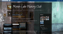 Desktop Screenshot of mooselakehistoryclub.blogspot.com
