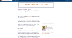 Desktop Screenshot of californiatravelgirl.blogspot.com