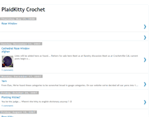 Tablet Screenshot of plaidkitty.blogspot.com