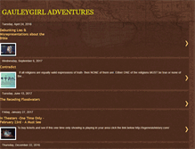 Tablet Screenshot of gauleygirladventures.blogspot.com