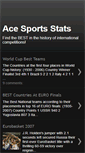 Mobile Screenshot of acesportstats.blogspot.com