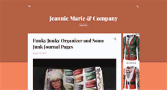 Desktop Screenshot of 4jeanniemaries.blogspot.com