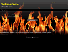 Tablet Screenshot of chaterosonline-numero18.blogspot.com