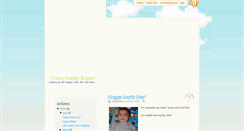 Desktop Screenshot of cortezfamilyreport.blogspot.com