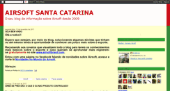 Desktop Screenshot of airsoftsantacatarina.blogspot.com