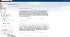 Desktop Screenshot of freedomville.blogspot.com