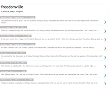 Tablet Screenshot of freedomville.blogspot.com