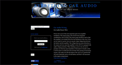 Desktop Screenshot of everythingcaraudio.blogspot.com