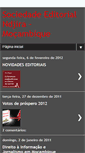 Mobile Screenshot of editora-ndjira.blogspot.com