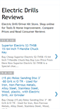 Mobile Screenshot of electric-drills-reviews.blogspot.com