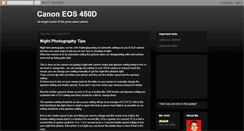 Desktop Screenshot of canoneos450dkit.blogspot.com