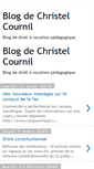 Mobile Screenshot of cournil.blogspot.com