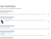 Tablet Screenshot of howtosell-online.blogspot.com