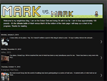 Tablet Screenshot of markvsmark.blogspot.com