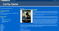 Desktop Screenshot of ceritagame.blogspot.com