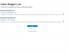 Tablet Screenshot of indiblogs.blogspot.com