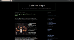 Desktop Screenshot of opinion-page.blogspot.com