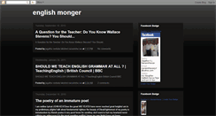 Desktop Screenshot of englishmonger.blogspot.com