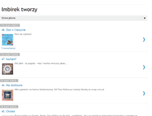 Tablet Screenshot of imbirkowo.blogspot.com
