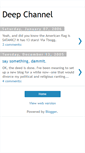 Mobile Screenshot of deepchannel.blogspot.com