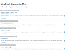 Tablet Screenshot of minnesotamomthinking.blogspot.com