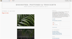 Desktop Screenshot of doonster.blogspot.com