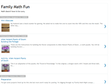 Tablet Screenshot of familymathfun.blogspot.com