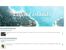 Tablet Screenshot of legend-islands.blogspot.com