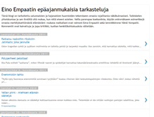 Tablet Screenshot of einoempaatti.blogspot.com