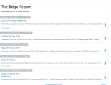 Tablet Screenshot of beigereport.blogspot.com