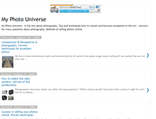 Tablet Screenshot of myphotouniverse.blogspot.com