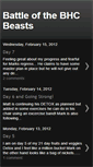 Mobile Screenshot of bhcbeasts.blogspot.com