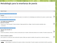 Tablet Screenshot of ensenanzadepoesia.blogspot.com