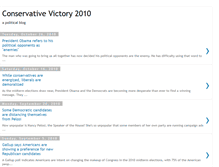 Tablet Screenshot of conservativevictory2010.blogspot.com