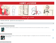Tablet Screenshot of agneslaroche.blogspot.com